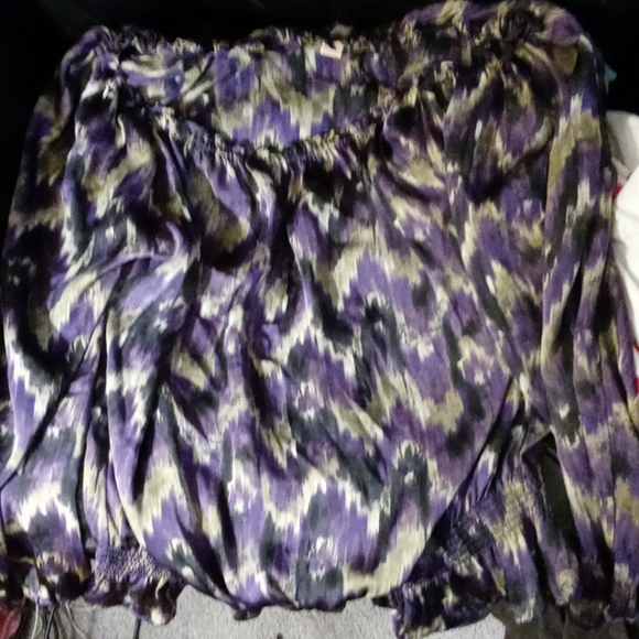 Michael kors purple xl long sleeve shirt - Picture 1 of 3